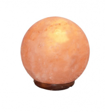 Himalayan Salt Lamp - Globe - Medium 7" Diameter